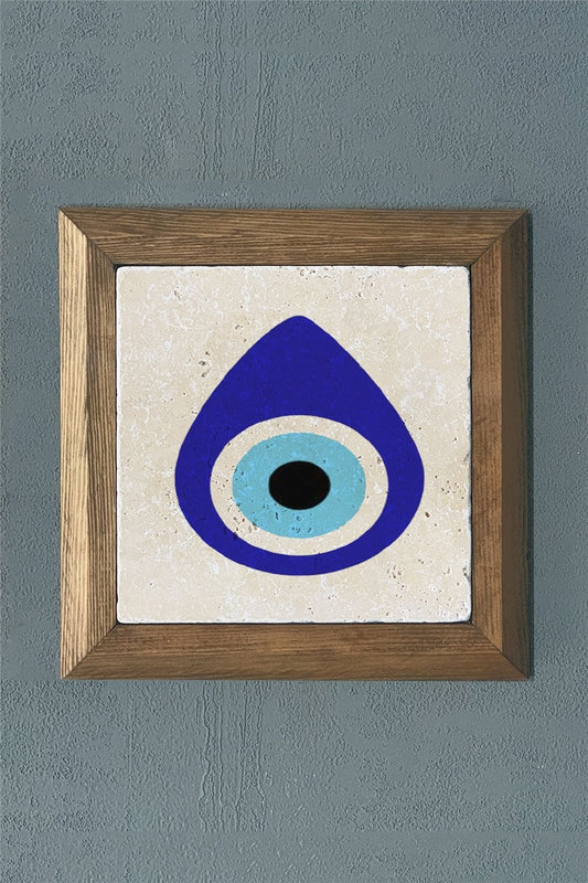 SOLID FRAME NATURAL STONE PAINTING PANEL 11" x 11" / PRMT2020-1515