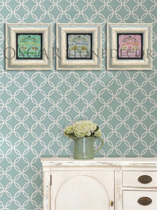 3-PIECE FRAME NATURAL STONE WALL DECOR / 3CDD-10-004 (WALL DECOR)