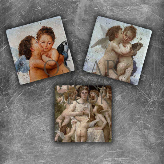 ANGELS NATURAL STONE MAGNET SET / MG-050