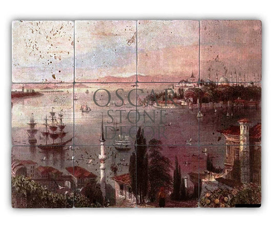 BOSPHORUS II NATURAL STONE TABLE / TT087 (STONE TABLE)