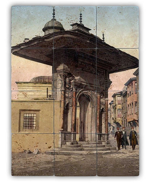 BÜYÜK DOOR NATURAL STONE TABLE / TT067 (STONE TABLE)