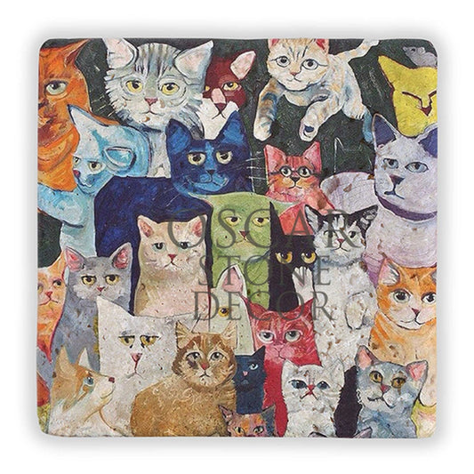 CAT MIX NATURAL STONE WALL DECOR / DD304 (WALL DECOR)