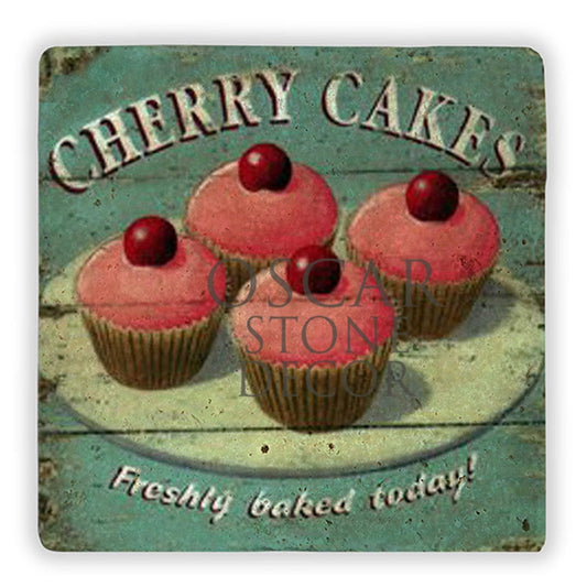 CHERRY CAKES NATURAL STONE WALL DECOR / DD107 (WALL DECOR)