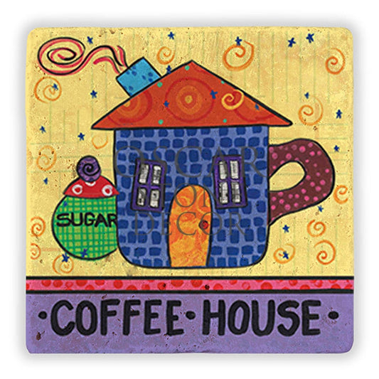 COFFEE HOUSE NATURAL STONE WALL DECOR / DD177 (WALL DECOR)
