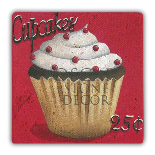 DD032-POGRANATED CUPCAKE NATURAL STONE WALL DECOR / DD32 (WALL DECOR)