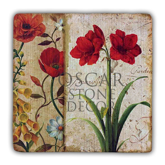 DD074-AMARYLISS NATURAL STONE WALL DECOR / DD74 (WALL DECOR)
