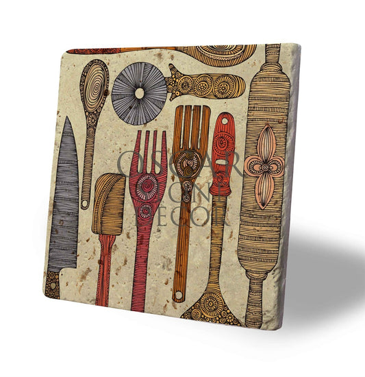 NATURAL STONE trivet / NH-25 (TRIVET)