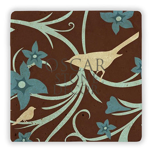 FLORAL NATURAL STONE WALL DECOR / DD188 (WALL DECOR)