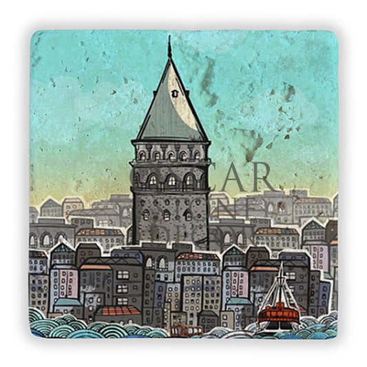 GALATA ÇİZİM NATURAL STONE WALL DECOR / DD250 (WALL DECOR)