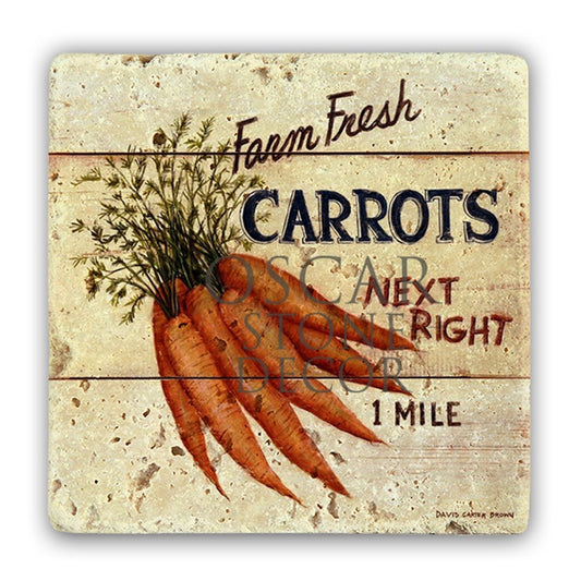 CARROTS NATURAL STONE WALL DECOR / DD20 (WALL DECOR)