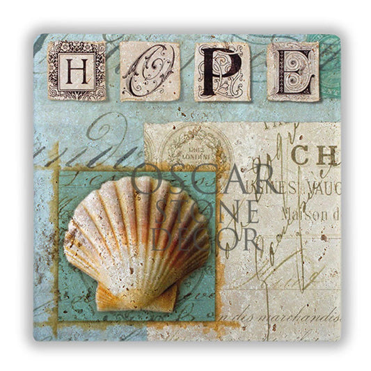 HOPE SEA NATURAL STONE WALL DECOR / DD297 (WALL DECOR)