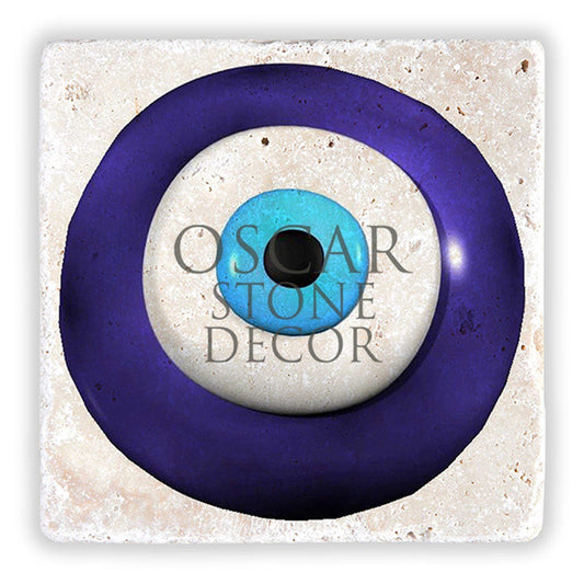 EVIL BEAD NATURAL STONE WALL DECOR / DD174 (WALL DECOR)