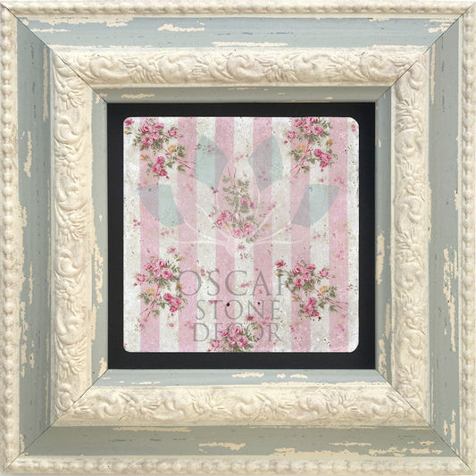 SINGLE FRAME NATURAL STONE WALL DECOR / CDD-10-034 (WALL DECOR)