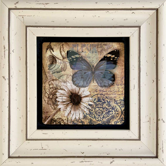 SINGLE FRAME NATURAL STONE WALL DECOR / CDD-30-009 (WALL DECOR)