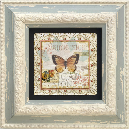 SINGLE FRAME NATURAL STONE WALL DECOR / CDD-10-075 (WALL DECOR)