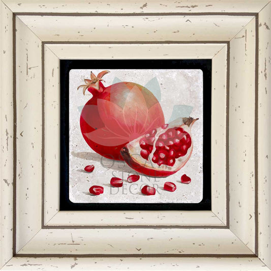 SINGLE FRAME NATURAL STONE WALL DECOR / CDD-30-092 (WALL DECOR)