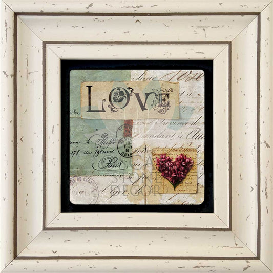 SINGLE FRAME NATURAL STONE WALL DECOR / CDD-30-123 (WALL DECOR)