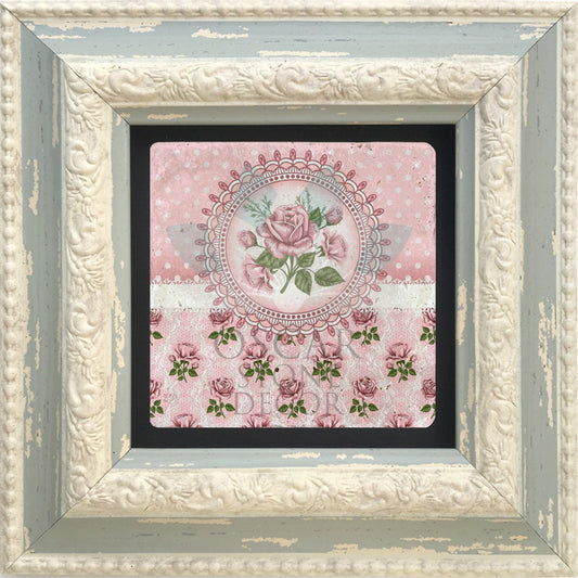 SINGLE FRAME NATURAL STONE WALL DECOR / CDD-10-038 (WALL DECOR)