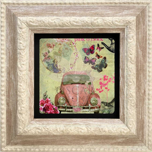 SINGLE FRAME NATURAL STONE WALL DECOR / CDD-20-011 (WALL DECOR)