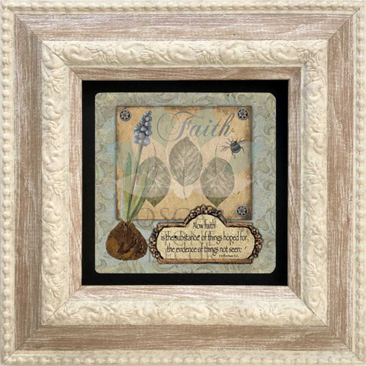 SINGLE FRAME NATURAL STONE WALL DECOR / CDD-20-056 (WALL DECOR)