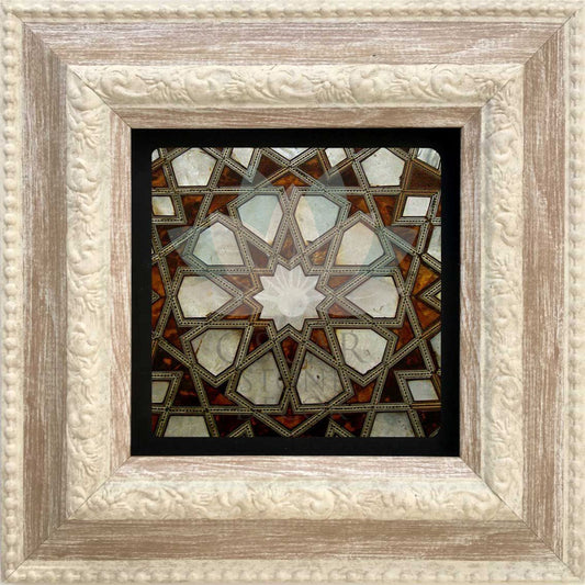 SINGLE FRAME NATURAL STONE WALL DECOR / CDD-20-030 (WALL DECOR)