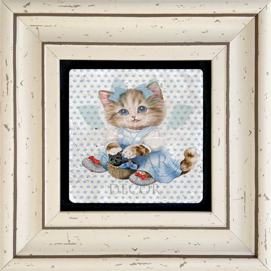 SINGLE FRAME NATURAL STONE WALL DECOR / CDD-30-043 (WALL DECOR)