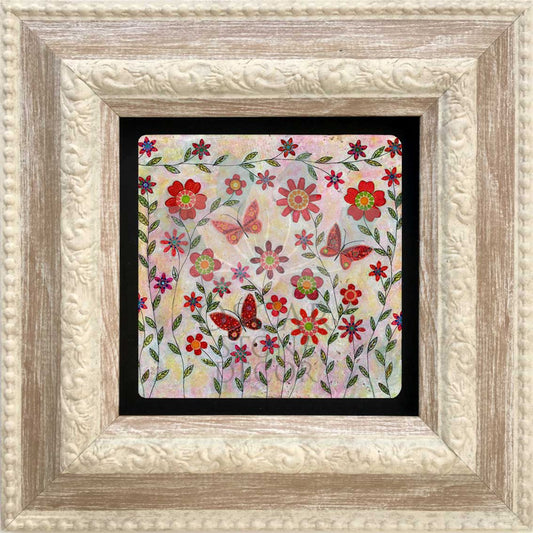 SINGLE FRAME NATURAL STONE WALL DECOR / CDD-20-061 (WALL DECOR)