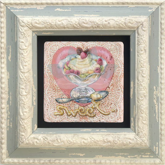 SINGLE FRAME NATURAL STONE WALL DECOR / CDD-10-069 (WALL DECOR)