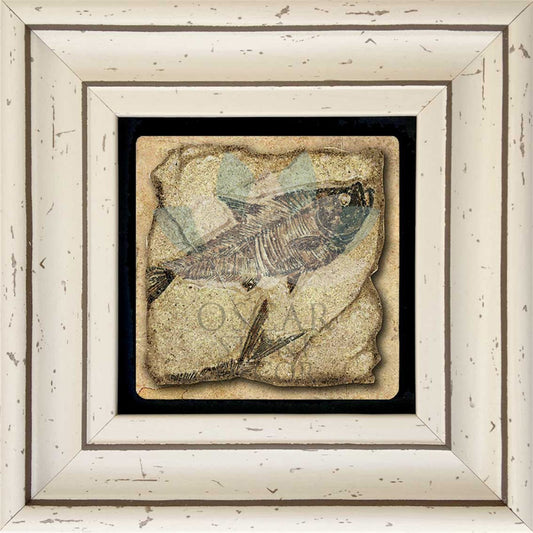 SINGLE FRAME NATURAL STONE WALL DECOR / CDD-30-086 (WALL DECOR)