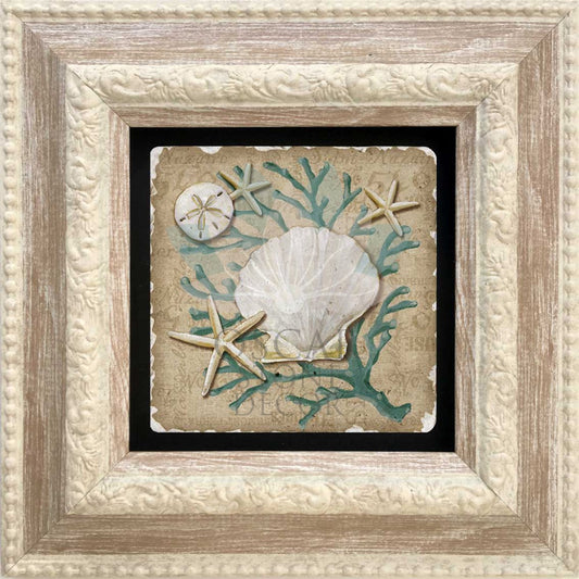 SINGLE FRAME NATURAL STONE WALL DECOR / CDD-20-028 (WALL DECOR)