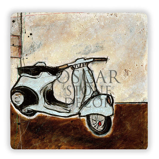 VESPA II NATURAL STONE WALL DECOR / DD349 (WALL DECOR)