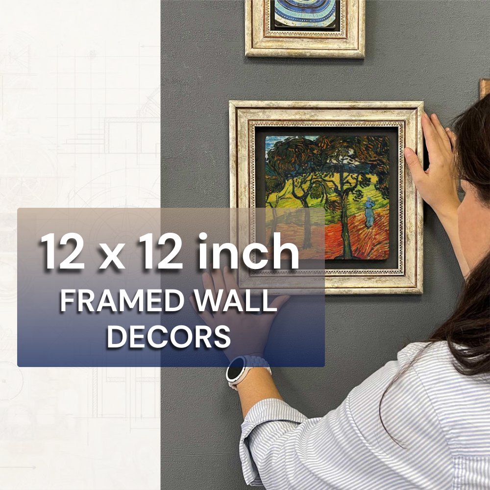 Framed Wall Decor - 12” × 12” (30 × 30 cm)