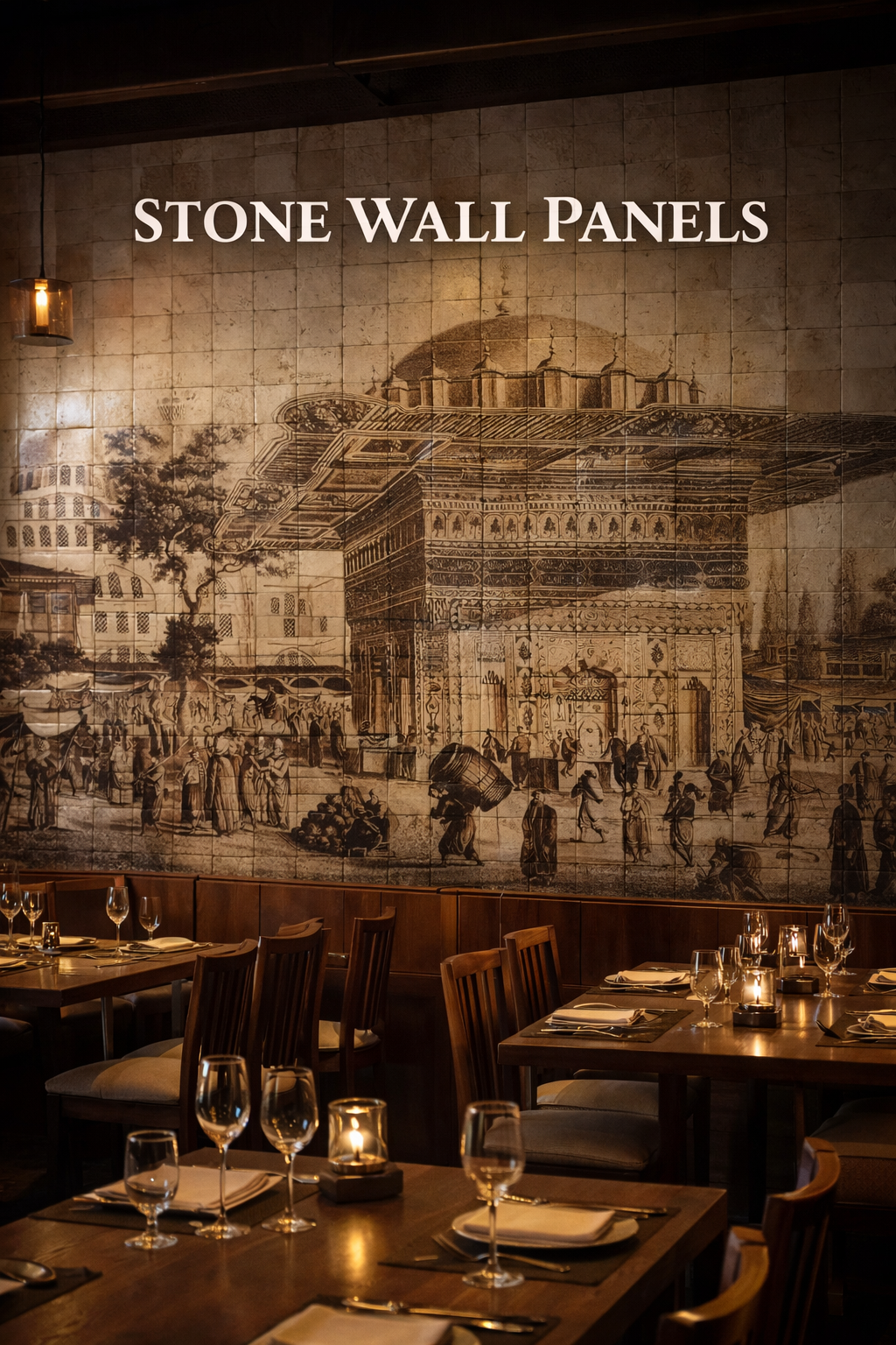 Large Area Stone Wall Art