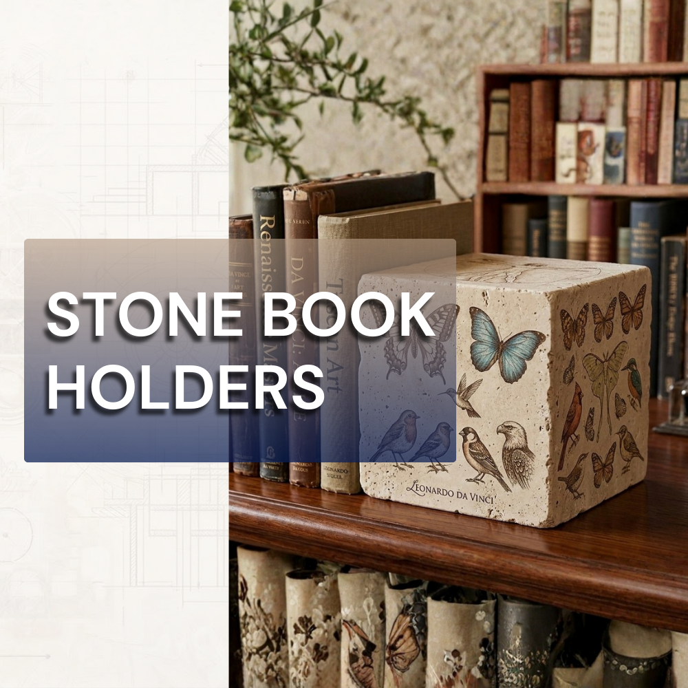 Stone Book Holder