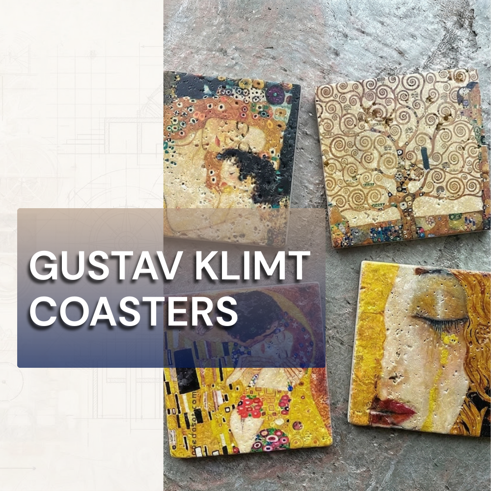Gustav Klimt Coaster