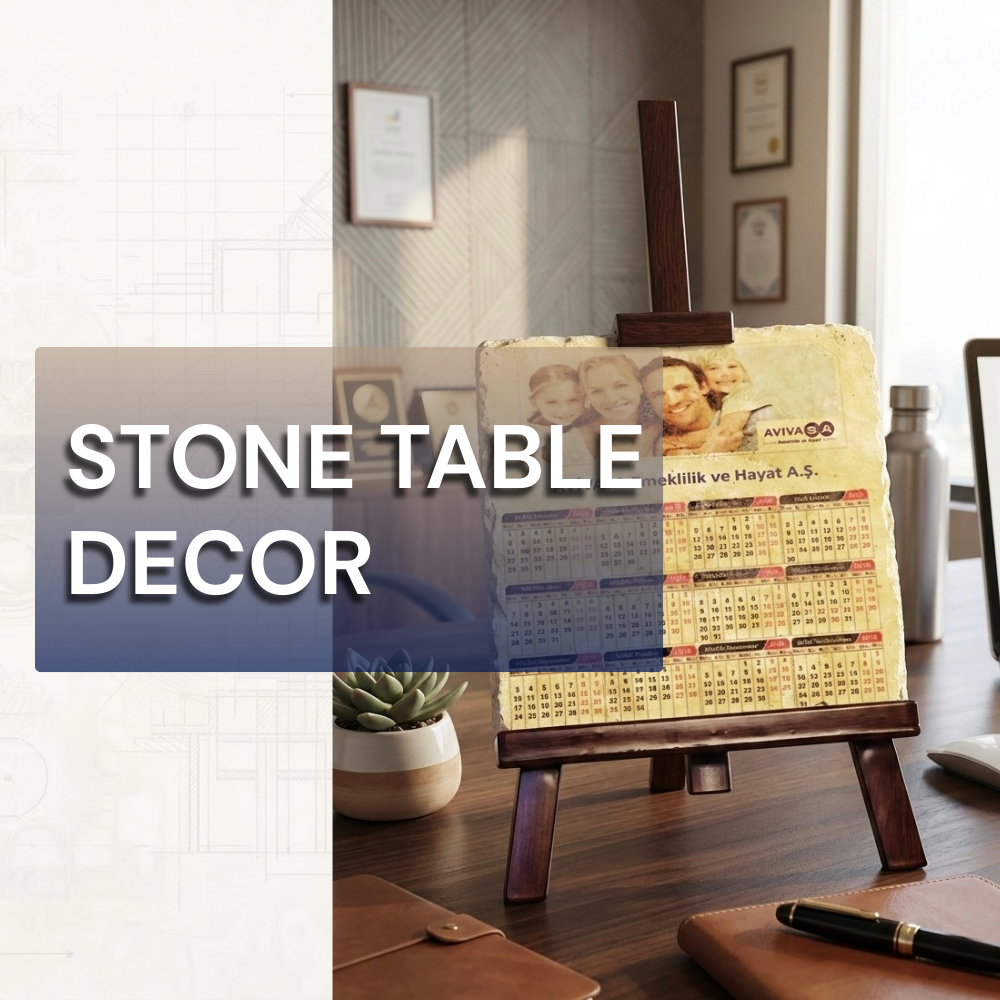 Stone Table Decor