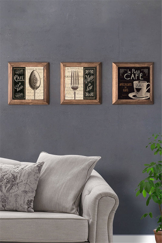 SOLID FRAMED 3-PIECE NATURAL STONE TABLE PANEL / 3PRMT-30-0008