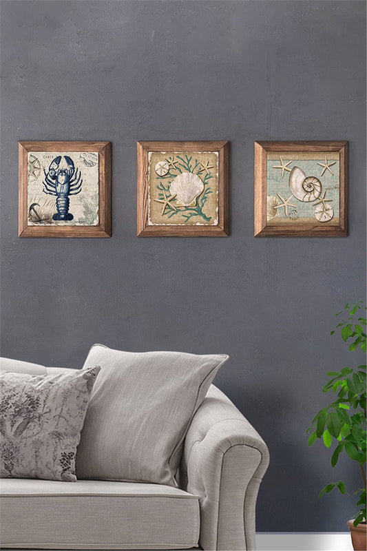 SOLID FRAMED 3-PIECE NATURAL STONE TABLE PANEL / 3PRMT-20-0010