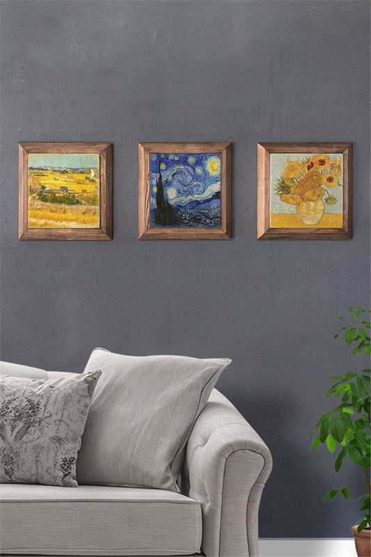 SOLID FRAMED 3-PIECE NATURAL STONE TABLE PANEL / 3PRMT-40-0420