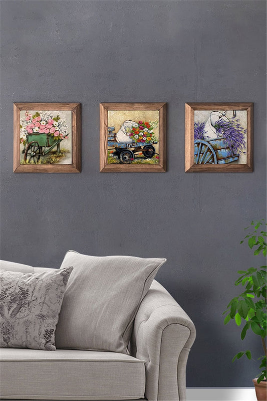 SOLID FRAMED 3-PIECE NATURAL STONE TABLE PANEL / 3PRMT-10-0011