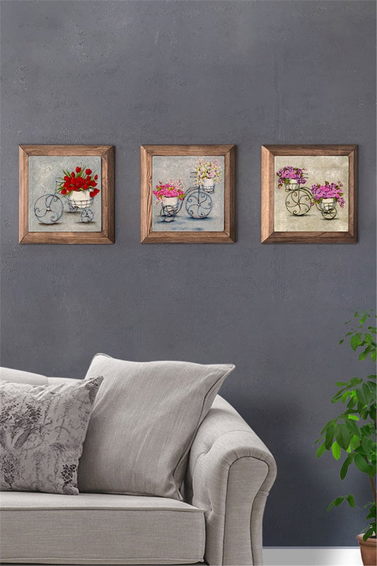 SOLID FRAMED 3-PIECE NATURAL STONE TABLE PANEL / 3PRMT-10-0014