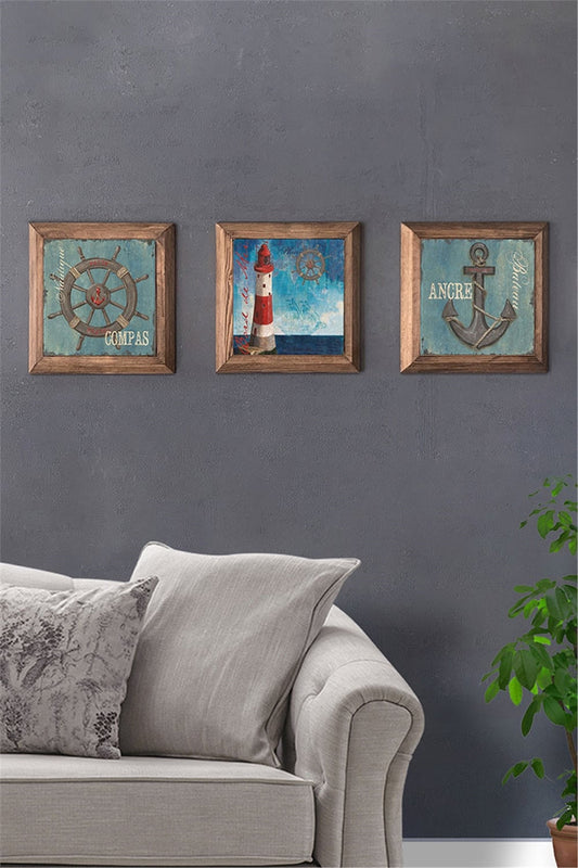 SOLID FRAMED 3-PIECE NATURAL STONE TABLE PANEL / 3PRMT-10-0013