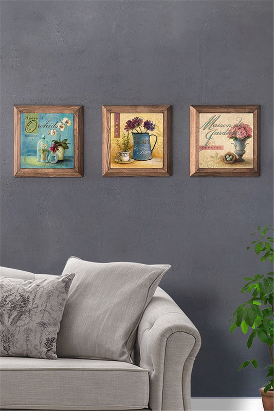 SOLID FRAMED 3-PIECE NATURAL STONE TABLE PANEL / 3PRMT-20-0005