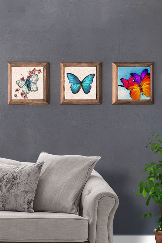SOLID FRAMED 3-PIECE NATURAL STONE TABLE PANEL / 3PRMT-10-0002