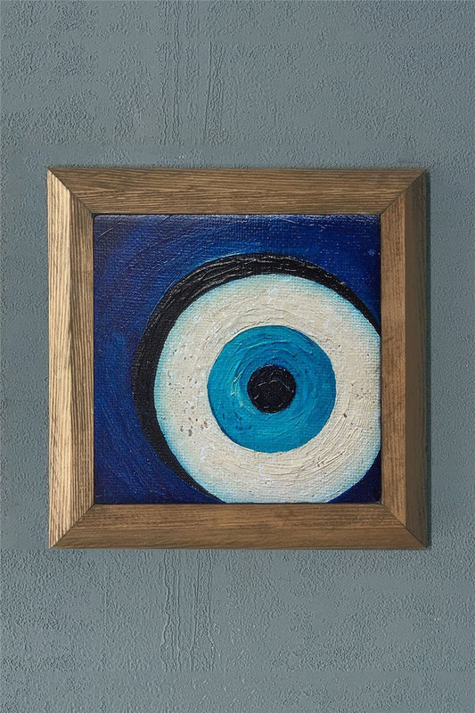 SOLID FRAME NATURAL STONE PAINTING PANEL 11" x 11" / PRMT2020-1484