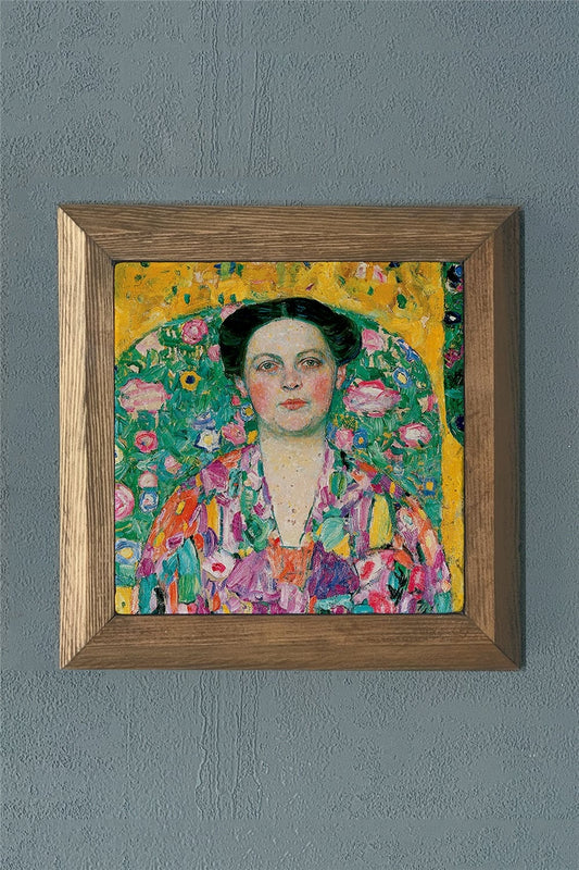 SOLID FRAME NATURAL STONE PAINTING PANEL 11" x 11" / PRMT2020-1416