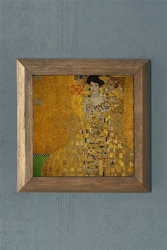 SOLID FRAME NATURAL STONE PAINTING PANEL 11" x 11" / PRMT2020-1406