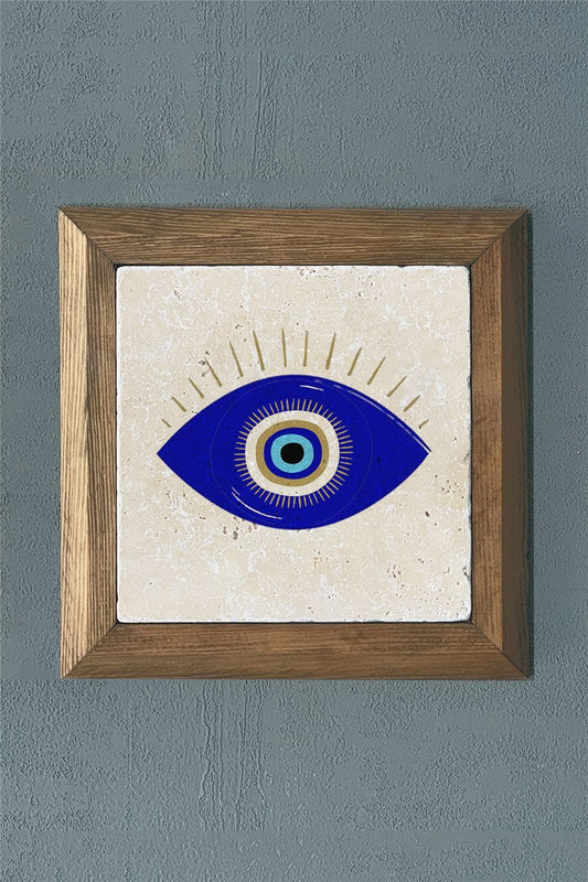SOLID FRAME NATURAL STONE PAINTING PANEL 11" x 11" / PRMT2020-1513