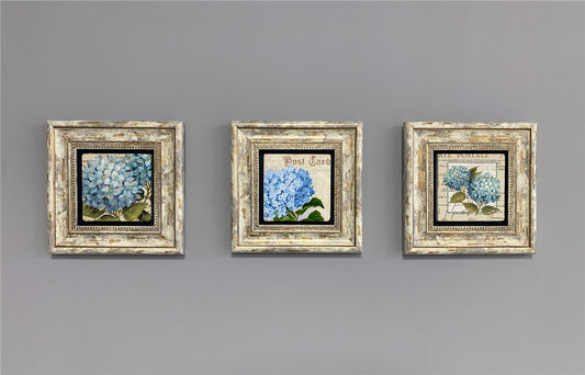 3-PIECE FRAME NATURAL STONE WALL DECOR / 3CDD-40-306 (WALL DECOR)