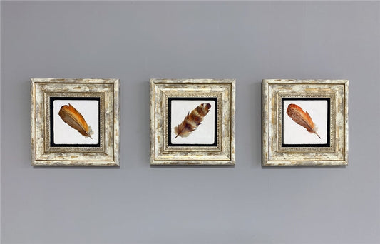 3-PIECE FRAME NATURAL STONE WALL DECOR / 3CDD-40-267 (WALL DECOR)